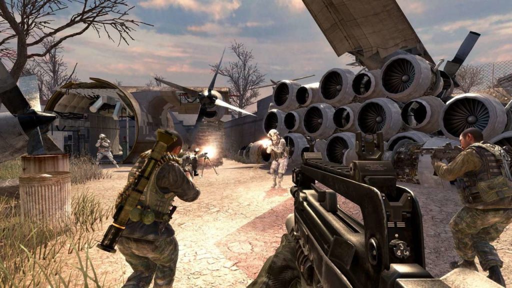 Захват разрушенного самолета в Call of Duty: Modern Warfare 2 Campaign Remastered