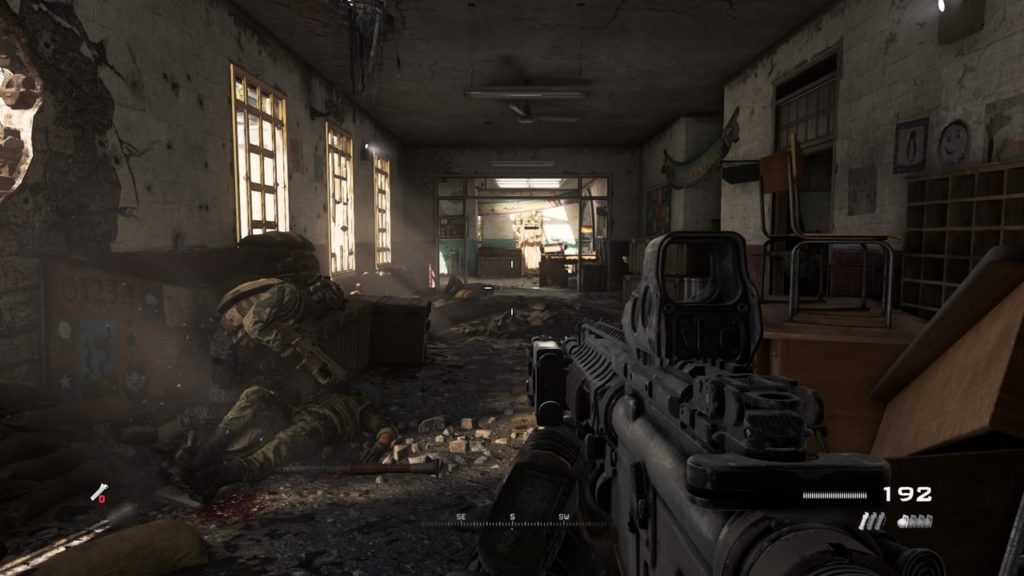 Продвижение по зданию в Call of Duty: Modern Warfare (2019)