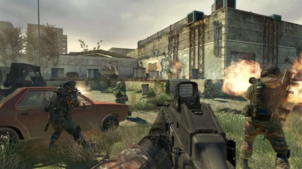 Бой в Call of Duty: Modern Warfare II (2022)