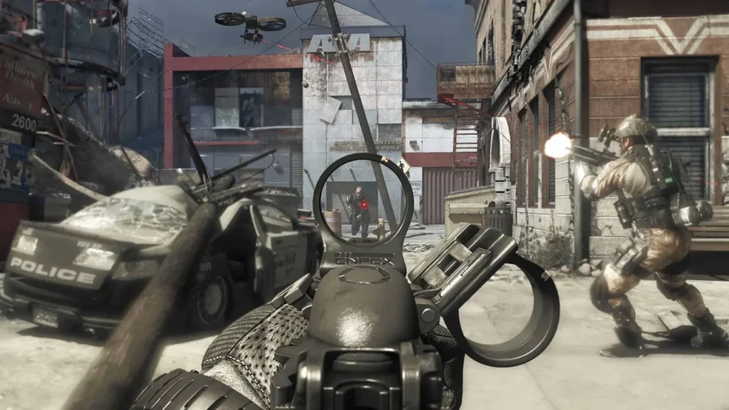 Прицеливание в Call of Duty: Ghosts