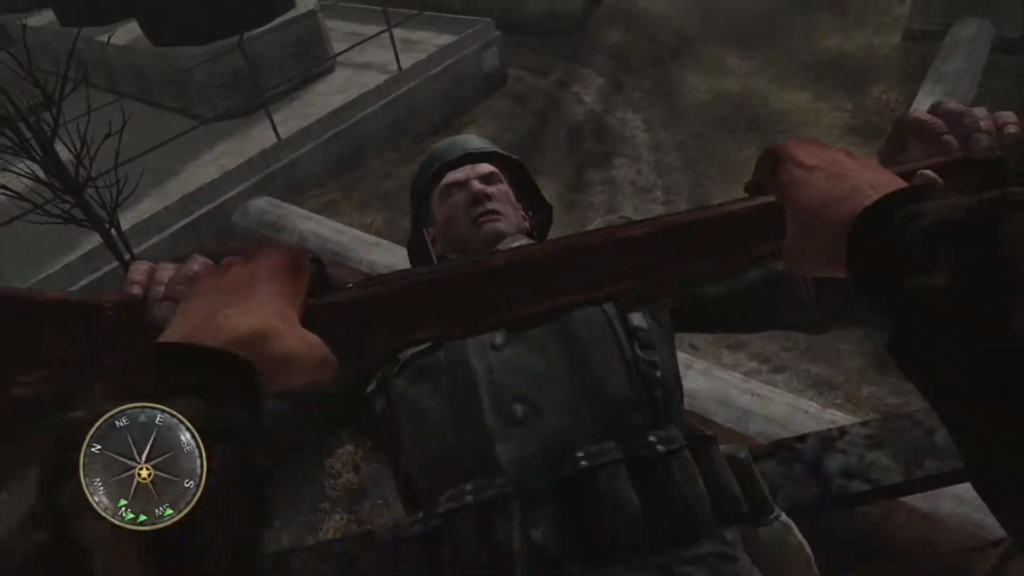 Ближний бой в Call of Duty 3