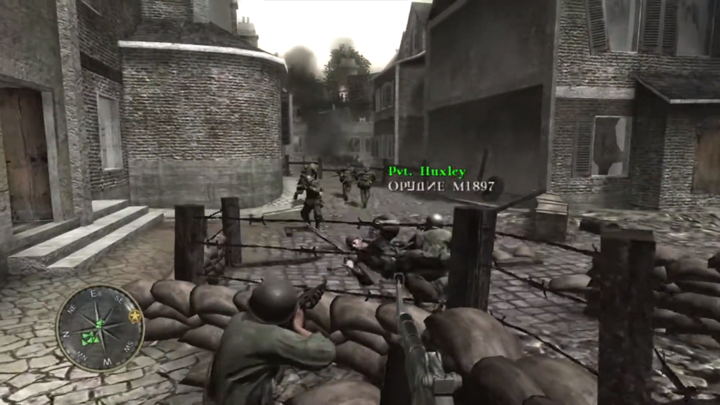 Осада города в Call of Duty 3