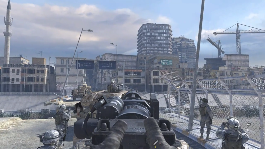 Миниган в Call of Duty: Modern Warfare 2