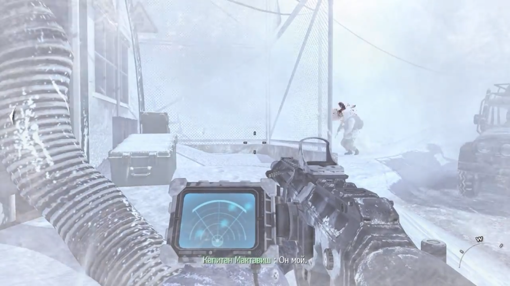 Зимняя миссия в Call of Duty: Modern Warfare 2