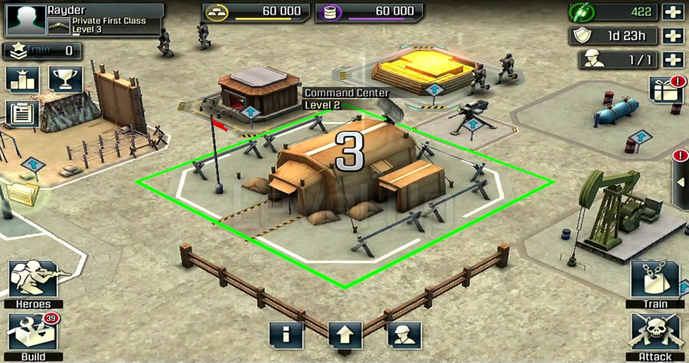 Здания и сооружения в Call of Duty: Heroes